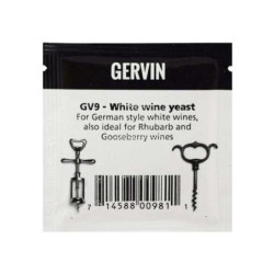 Дрожжи винные GERVIN GV9 Для белых вин